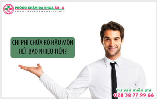  Chi phí trị rò hậu môn có con số chính xác là bao nhiêu?