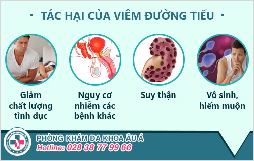 Viêm đường tiết niệu nam Viêm đường tiết niệu nam